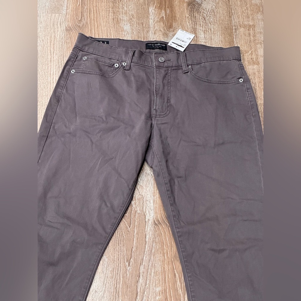 121 Slim Straight Sateen Stretch Jean - Picture 2 of 4